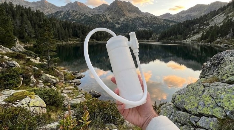 Utilisation du jet de précision Portalo en environnement naturel.